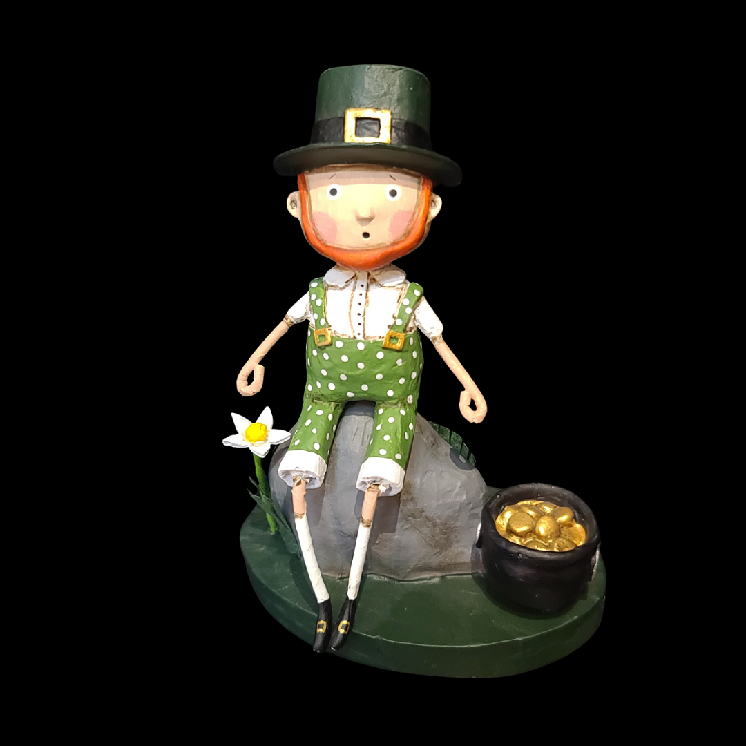 Lori Mitchell "Leprechaun Boy" Figurine